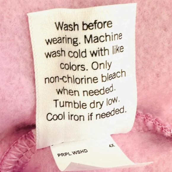 NWT SONOMA Women Lounge Drawstring Pockets Tie Dye Purple Shorts Plus Size 4X - Picture 6 of 6